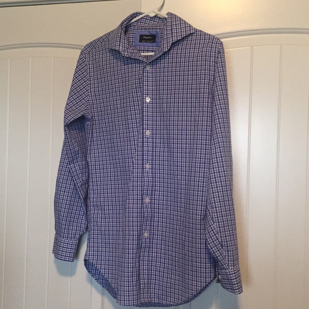 Men’s slim non iron slim fit button down